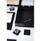 Dacasso Black Leather 23-Piece Conf. Room Set with Square Coasters DF-1053 - alternate 4